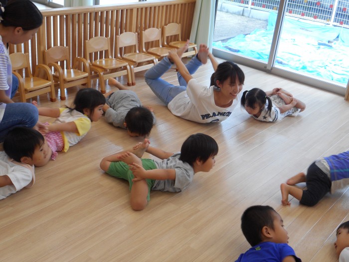 リズム運動♪ | お知らせ・保育日誌 | きらら保育園 栃木大宮